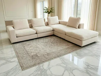 Looks new Marina home feather 🪶 filled sofa