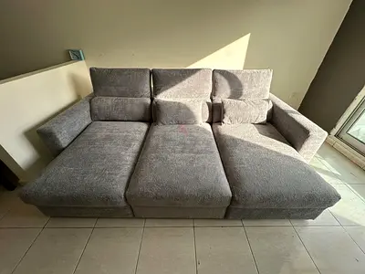 Multi-Functional Sofa Bed with Extension Includes extended section for extra leg support. Perfect fo