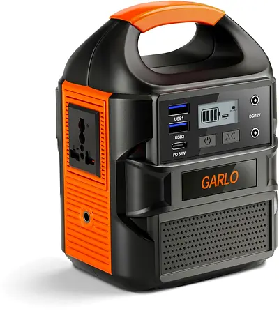 Garlo 88Wh/24000mAh Portable Power Station, 100W Outdoor Solar Generator