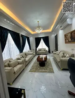 Modren Fully Furnished 06 Master Bedroom Villa For Rent In Al Yasmeen Ajman