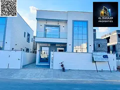 Villa for sale in one of the most prestigious locations in Ajman. Freehold ownership, including air