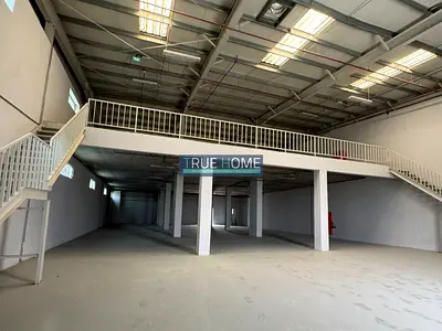 High-Spec Warehouse in Al-Jalil | Two-Truck Access | 8.5m Ceiling
