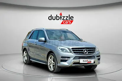 AED 3077/month | 2015 Mercedes-Benz M-Class ML 400 | GCC Specs | Ref#447256