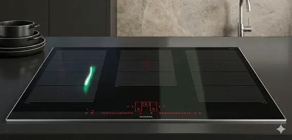 SIEMENS iq700 induction cooktop built-in 90cm integrated model brand new stock by bnm