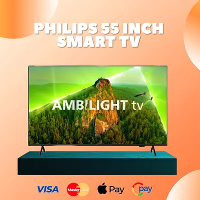 Philips 55 Inch LED UHD 4K HDR Smart TV | Free Delivery | Warranty