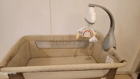 Cozy Portable Bassinet with Mobile