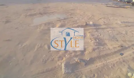 Land for sale in Sharjah, commercial/residential permit, in Al Majaz area, area 3850 sq ft