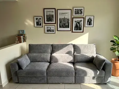 Minimalist Style Sofa Bed Clean and simple design with modern finishing. Perfect for those who love