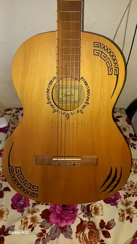 Acoustic Guitar with Distinctive Design