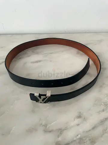 LV Belt - Black Leather