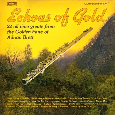 My Echoes of Gold vinyl — Adrian Brett (vintage LP, 22 tracks)