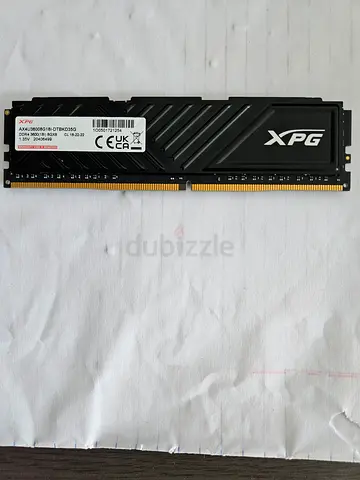 XPG DDR 4 RAM 8GB 3600MZh- can negotiate
