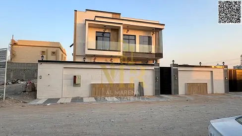 فيلا فاخرة للبيع في الياسمين- تصميم أنيق يضم5غرف نوم واسعة وتشطيبات فائقة الفخامة في موقع هادئ واستراتيجي في عجمان 🏡✨