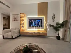 Fully Furnished Luxury 1BR | Sea &amp; Burj Khalifa View | Dubai Maritime City