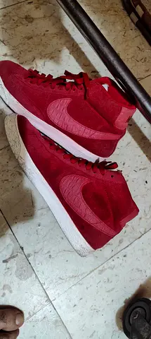 My red Nike sneakers - US.9.5 (tag shown) original md.in.indoneshia