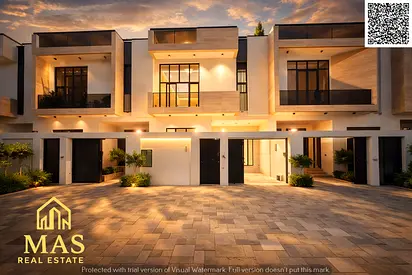 فيلا فاخرة للبيع في منطقة الياسمين – عجمان | 5 غرف نوم | واجهة حجر | موقع استراتيجي