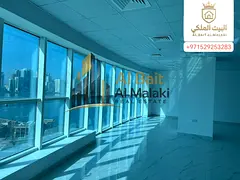 Office for rent in Sharjah, Al Majaz 2 1800 sq m Spacious space Free central air conditioning (inclu