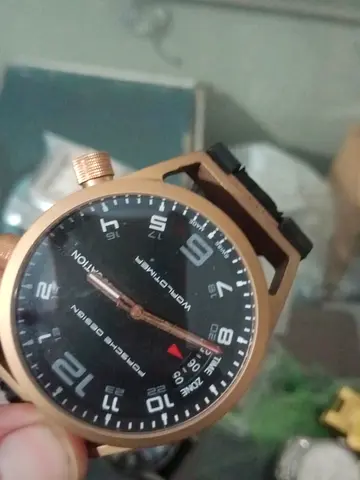 My mens rose-gold sport watch — working condition