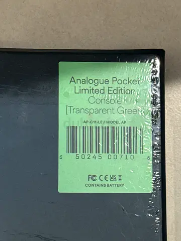 Analogue Pocket Limited Edition (Transparent Green)