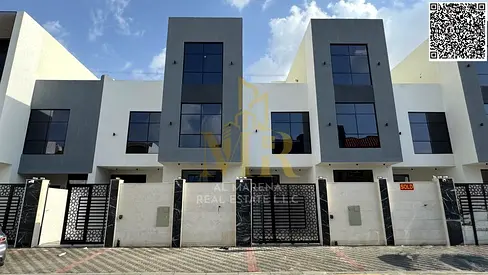 Luxury villa for sale in Al Yasmin - Elegant design featuring 5 spacious bedrooms and ultra-luxurious finishes in a quiet and strategic location in Aj