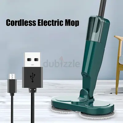 Green preloved Cordless Electric Mop Super Eazy Mopping. Complete