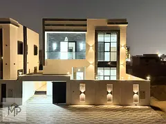 Modern Villa in Ajman | Al Bahia Area | 5 Bedrooms, Majlis, 2 Living Rooms, Maid's Room | Freeho