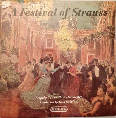A Festival of Strauss — Leipzig Gewandhaus Orchestra (Vintage Vinyl LP)