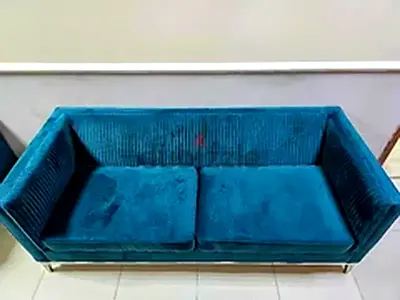 2 SEATER SOFA SET-TEAL COLOR- Danube Purchase