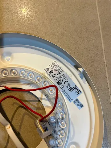 IKEA Round LED ceiling light - working condition