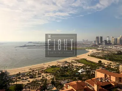 Renovated 3BR + Maids | Sadaf 6 JBR | Panoramic Sea & Beach Views