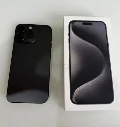 Apple iPhone 15 Pro (Black) with original box