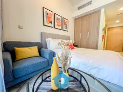Explore upscale living: Studio available in Azizi Riviera