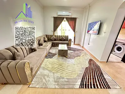 بدون عمولة | غرفتين وصالة مفروشة | مساحة كبيرة