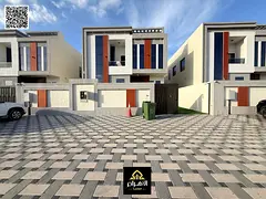 For sale: Luxury villa, price includes electricity and water, first occupancy, two floors, prime loc