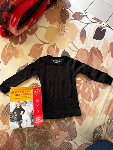 Thermal warm clothes for child