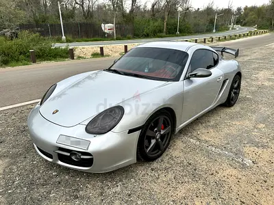 Porsche Cayman S 3.4L 987 GT4 RS Real Carbon Swan Neck Spoiler
