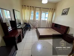 Fully furnished studio apartment for annual rent in Ajman One Towers, Al Rashidiya 3. Very spacious,