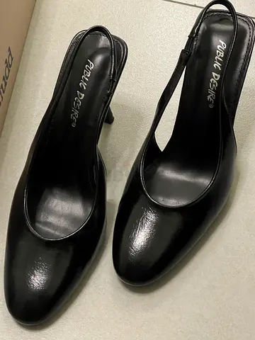 Public Desire Black Heels