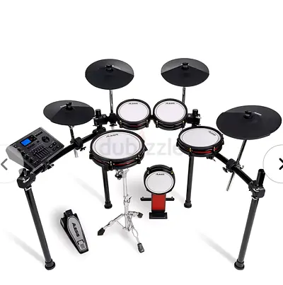 Alesis Crimson III Nine-Piece Electronic Drum Kit with Mesh Heads