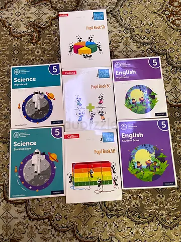 science,math,english textbook