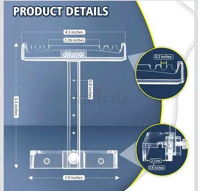 Acrylic LED Light Holder for Fish Tank Adjustable Clamp Mount premium quality