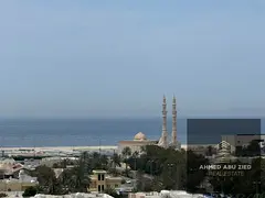 1BR apartment with full sea view for rent in Ajman One Towers, Al Rashidiya 3, master room, open kit