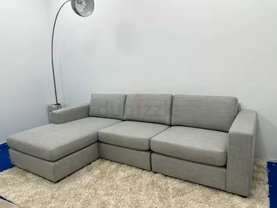 Great condition home centre eterno lshape sofa