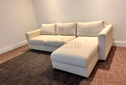 Ikea vimle L shape sofa bed with mattress