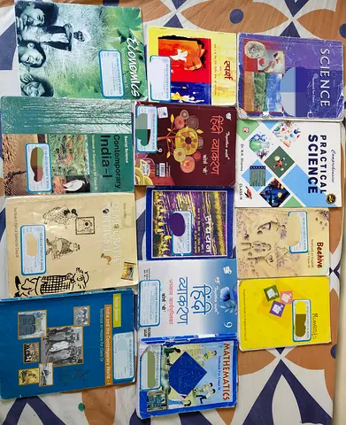 Grade 9 books Sharjah Indian school