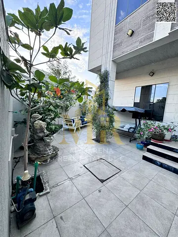 Villa with all electricity, water, and air conditioning included, on the main street, ready to move in, in one of Ajman's most prestigious areas. Free