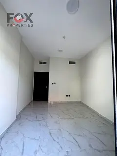 Brand new 1BR in Al Jurf 3, balcony, AED 32,000 yearly, 4 or 6 payments, deposit cheque, prime locat