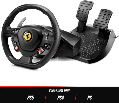 Thrustmaster T80 Ferrari 488 GTB Edition Racing Wheel PS4