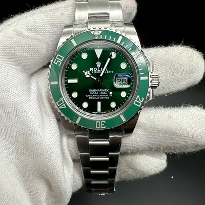 Sc Rolex Submariner hulk green