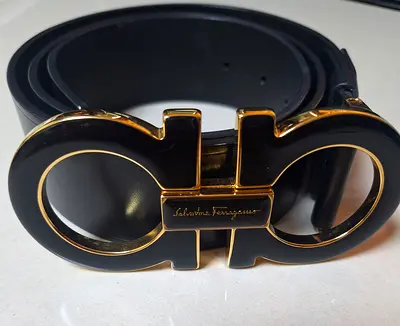 Original Salvatore Ferragamo leather belt